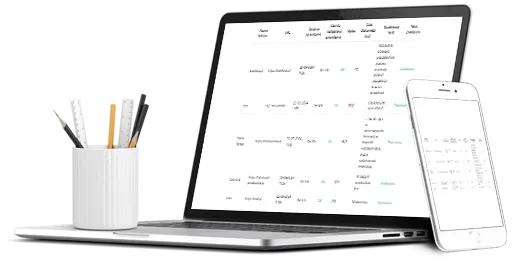 Website monitoring dashboard preview
